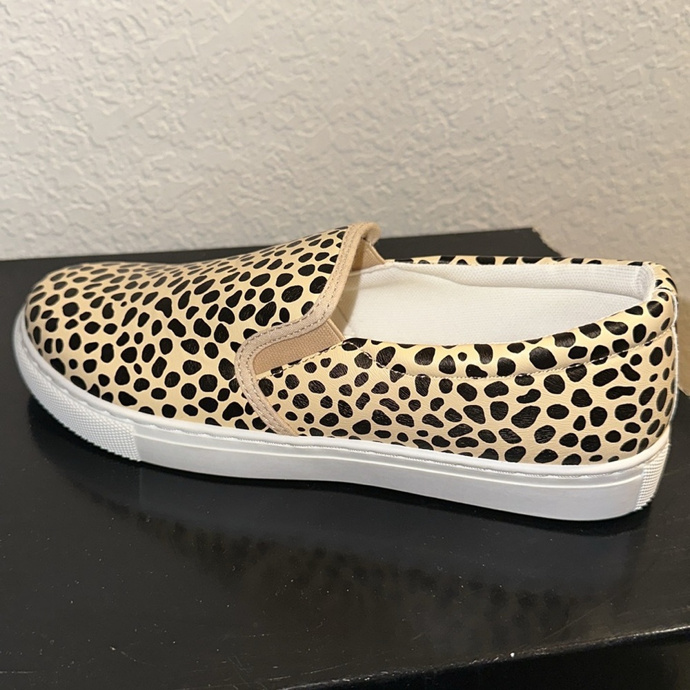 Women’s Pierre Dumas Traveler 4 Slip-On Cheetah Print Shoes 9M - Picture 6 of 9